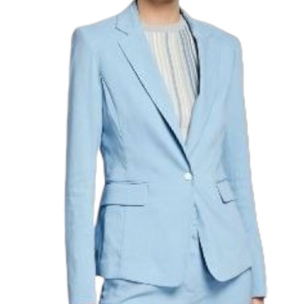 Rag and Bone Blue Margot Classic Fit Blazer Size 6